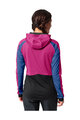 VAUDE Tricou de cilism pentru iarnă cu mânecă lungă - QUIMSA LS - roz/negru/albastru