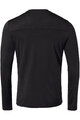 VAUDE Tricou de ciclism cu mânecă lungă - MONVISO MERINO - negru