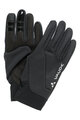 VAUDE Mănuși cu degete lungi de ciclism - KURO WARM - negru