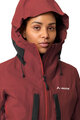 VAUDE jachetă impermeabilă - MONVISO 2,5L - bordo