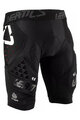 LEATT șorturi cu protecții - IMPACT SHORTS 3DF 4.0 - negru/alb