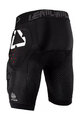 LEATT șorturi cu protecții - IMPACT SHORTS 3DF 4.0 - negru/alb