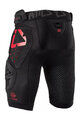 LEATT șorturi cu protecții - IMPACT SHORTS 3DF 5.0 - negru/roșu