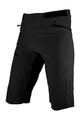 LEATT Pantaloni scurți de ciclism fără bretele - MTB ENDURO 3.0 - negru