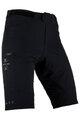 LEATT Pantaloni scurți de ciclism fără bretele - MTB TRAIL 2.0 - negru
