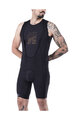 LEATT Pantaloni scurți de ciclism cu bretele - LINER MTB 3.0 - negru