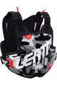 LEATT protecție spate și piept - CHEST PROTECTOR 1.5 TORQUE - negru/alb/roșu