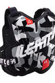 LEATT protecție spate și piept - CHEST PROTECTOR 1.5 TORQUE - negru/alb/roșu