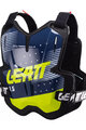 LEATT protecție spate și piept - CHEST PROTECTOR 1.5 TORQUE - negru/albastru/galben