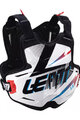 LEATT protecție spate și piept - CHEST PROTECTOR 1.5 TORQUE - negru/alb