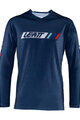 LEATT Tricou de ciclism cu mânecă lungă de vară - MTB ENDURO 4.0 - albastru
