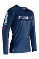 LEATT Tricou de ciclism cu mânecă lungă de vară - MTB ENDURO 4.0 - albastru