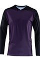 LEATT Tricou de ciclism cu mânecă lungă de vară - MTB ENDURO 4.0 - mov