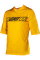 LEATT Tricou de ciclism cu mânecă scurtă - MTB ENDURO 3.0 - galben