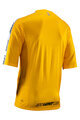 LEATT Tricou de ciclism cu mânecă scurtă - MTB ENDURO 3.0 - galben