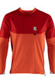 LEATT Tricou de ciclism cu mânecă lungă de vară - MTB ALL MOUNTAIN 4.0 - roșu