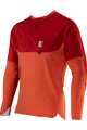 LEATT Tricou de ciclism cu mânecă lungă de vară - MTB ALL MOUNTAIN 4.0 - roșu