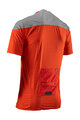 LEATT Tricou de ciclism cu mânecă scurtă - MTB ALLMOUNTAIN 3.0 - roșu/gri