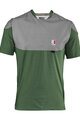 LEATT Tricou de ciclism cu mânecă scurtă - MTB ALLMOUNTAIN 3.0 - verde/gri