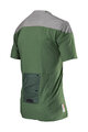 LEATT Tricou de ciclism cu mânecă scurtă - MTB ALLMOUNTAIN 3.0 - verde/gri