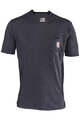 LEATT Tricou de ciclism cu mânecă scurtă - MTB ALLMOUNTAIN 2.0 - negru