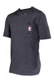LEATT Tricou de ciclism cu mânecă scurtă - MTB ALLMOUNTAIN 2.0 - negru
