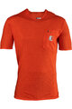 LEATT Tricou de ciclism cu mânecă scurtă - MTB ALLMOUNTAIN 2.0 - roșu