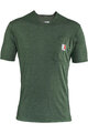LEATT Tricou de ciclism cu mânecă scurtă - MTB ALLMOUNTAIN 2.0 - verde
