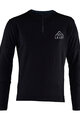 LEATT Tricou de cilism pentru iarnă cu mânecă lungă - MTB TRAIL 4.0 - negru