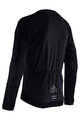 LEATT Tricou de cilism pentru iarnă cu mânecă lungă - MTB TRAIL 4.0 - negru