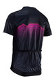 LEATT Tricou de ciclism cu mânecă scurtă - MTB TRAIL 3.0 - negru