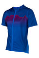 LEATT Tricou de ciclism cu mânecă scurtă - MTB TRAIL 3.0 - albastru