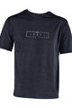 LEATT Tricou de ciclism cu mânecă scurtă - MTB TRAIL 1.0 - negru