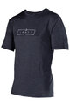 LEATT Tricou de ciclism cu mânecă scurtă - MTB TRAIL 1.0 - negru