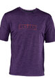 LEATT Tricou de ciclism cu mânecă scurtă - MTB TRAIL 1.0 - mov