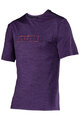 LEATT Tricou de ciclism cu mânecă scurtă - MTB TRAIL 1.0 - mov