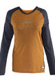 LEATT Tricou de ciclism cu mânecă lungă de vară - MTB ALL MOUNTAIN 3.0 W - maro