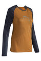 LEATT Tricou de ciclism cu mânecă lungă de vară - MTB ALL MOUNTAIN 3.0 W - maro