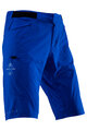 LEATT Pantaloni scurți de ciclism fără bretele - MTB TRAIL 2.0 - albastru