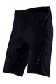 LEATT Pantaloni scurți de ciclism fără bretele - MTB TRAIL 1.0 - negru