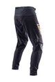 LEATT Pantaloni de ciclism lungi fără bretele - GRAVITY 4.0 JR - negru