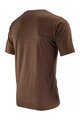 LEATT Tricou de ciclism cu mânecă scurtă - CORE - maro