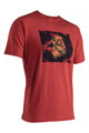 LEATT Tricou de ciclism cu mânecă scurtă - CORE - roșu
