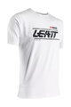 LEATT Tricou de ciclism cu mânecă scurtă - CORE - alb