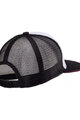 LEATT Șapcă de ciclism - TRUCKER - negru/alb