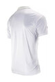 LEATT Tricou de ciclism cu mânecă scurtă - POLO TEAM SHORT - alb