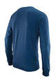 LEATT Tricou de ciclism cu mânecă lungă - CORE LONG - albastru