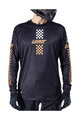 LEATT Tricou de ciclism cu mânecă lungă de vară - MTB ENDURO 4.0 - negru