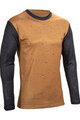 LEATT Tricou de ciclism cu mânecă lungă de vară - MTB ENDURO 4.0 - maro/negru