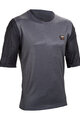 LEATT Tricou de ciclism cu mânecă scurtă - MTB ENDURO 3.0 - gri/negru